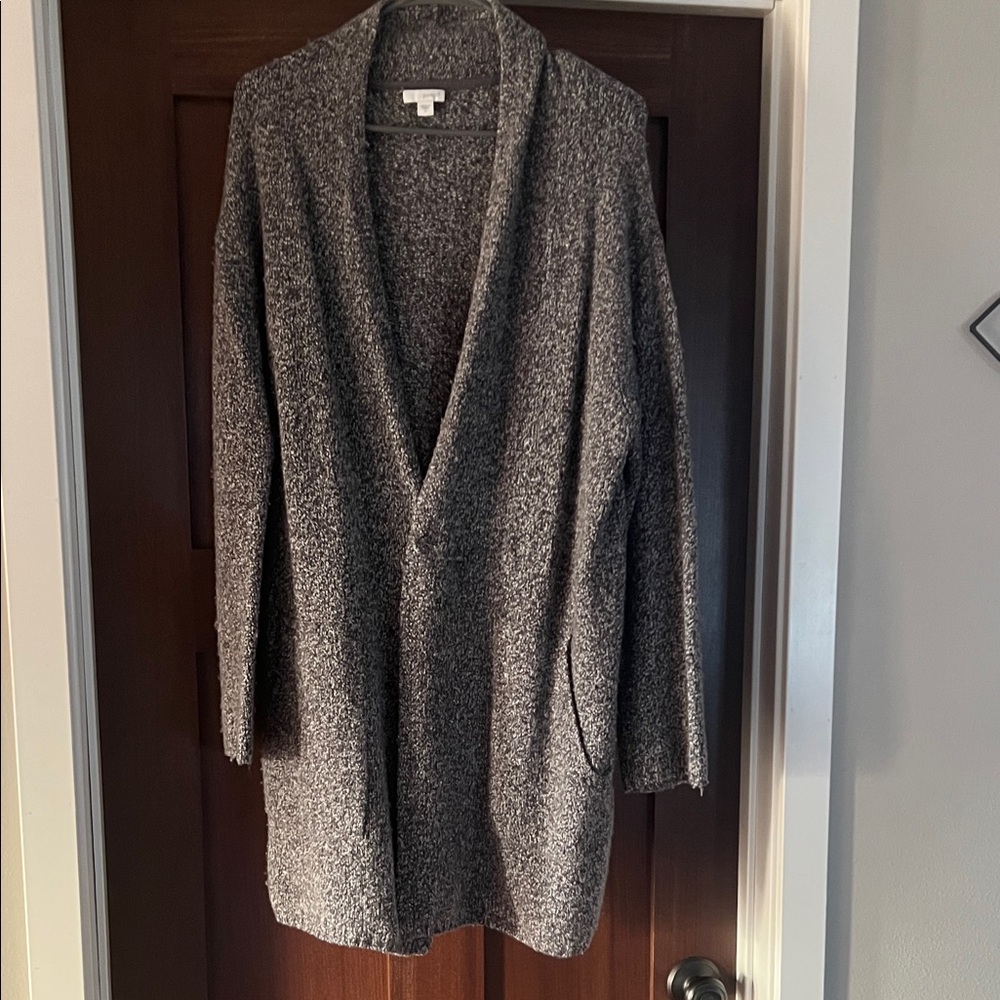 Cozy Heather Gray Women's Cardigan